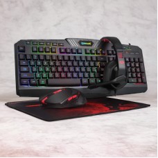 REDRAGON 4IN1 Gaming Combo Mouse|Mouse Pad|Headset|Keyboard